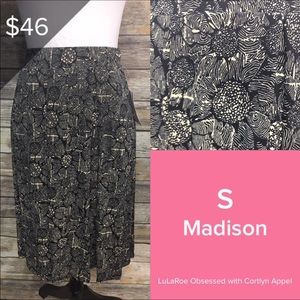 LuLaRoe Madison Skirt With Pockets